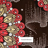 African Print Cotton Napkins - Set of 4
