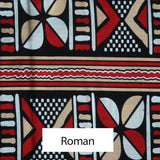 African Print Cotton Napkins - Set of 4