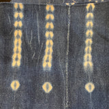 Vintage Indigo Cloth, handwoven, dyed fabric from Burkina Faso