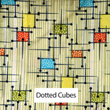 African Print Cotton Napkins - Set of 4