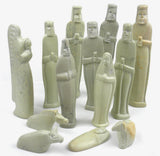 Free-Standing, 12-piece Nativity Set of Kisii