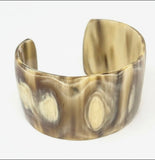 Kamba Tribe Bangle of Horn - Open Cuff