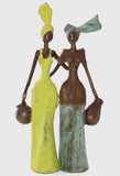 “By Your Side” Lost Wax Bronze