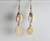 Hope Brass Earrings