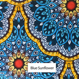 African Print Cotton Napkins - Set of 4