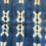 Vintage Indigo Cloth, handwoven, dyed fabric from Burkina Faso