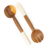 Salad Servers of Olivewood