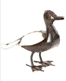 Duck & Duckling of Upcycled Metal