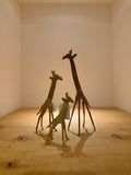 Bronze Giraffe - Gold