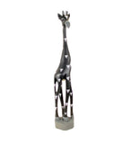 Painted Wood Giraffe