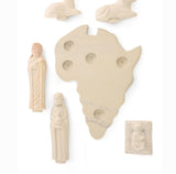 Maasai Nativity of Kisii Stone