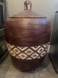 Goatskin Hamper