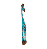 Painted Wood Giraffe
