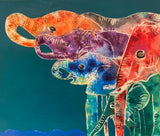 “At the Waterhole” Original by Joss Rossiter