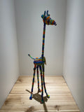 MC’s Beaded Giraffe - Multicolored by Michael Chitsinde