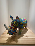 MC’s Beaded Rhino by Michael Chitsinde