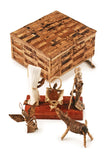 3-piece Nativity in Banana Fiber Box