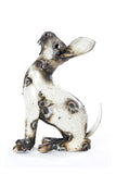 White Rabbit of Upcycled Oil Drum