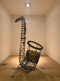 Sax Wine Holder by Archie Mutsiko