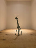 Bronze Giraffe - Oxidized