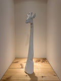 Giraffe Bust of Polished Jacaranda
