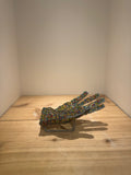 AM Phone Rest of Beaded Wire by Archie Mutsiko