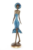 “Sapphire Elegance” Lost Wax Bronze