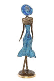 “Sapphire Elegance” Lost Wax Bronze