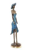 “Sapphire Elegance” Lost Wax Bronze