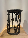 Tikar Tribal Stool of Bronze