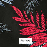 African Print Cotton Napkins - Set of 4