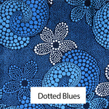 African Print Cotton Napkins - Set of 4