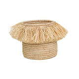 Kazi Fringed Basket