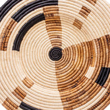 Banana Leaf Modern Woven Wall Art Plate - 27”