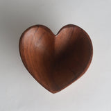 Hope Heart Bowl of Blue Gum Wood