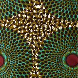 African Print Cotton Napkins - Set of 4