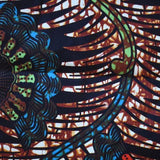 African Print Cotton Napkins - Set of 4