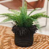 Kazi Fringed Basket