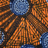 African Print Cotton Napkins - Set of 4