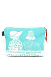 African Proverb Purse - L