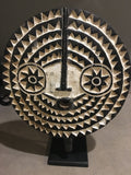 Bwa Tribe Sun Mask w/ Stand