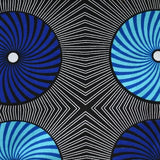 African Print Cotton Napkins - Set of 4