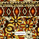 African Print Cotton Napkins - Set of 4