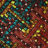 African Print Cotton Napkins - Set of 4