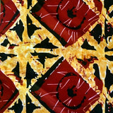 African Print Cotton Napkins - Set of 4