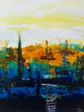 “Boats in the Harbour” Giclèe by Joss Rossiter