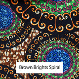 African Print Cotton Napkins - Set of 4