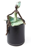 "Coquette" Lost Wax Bronze Sculpture